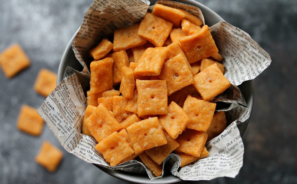 Delicious and Easy Vegan Cheez-Its - Eat Figs, Not Pigs