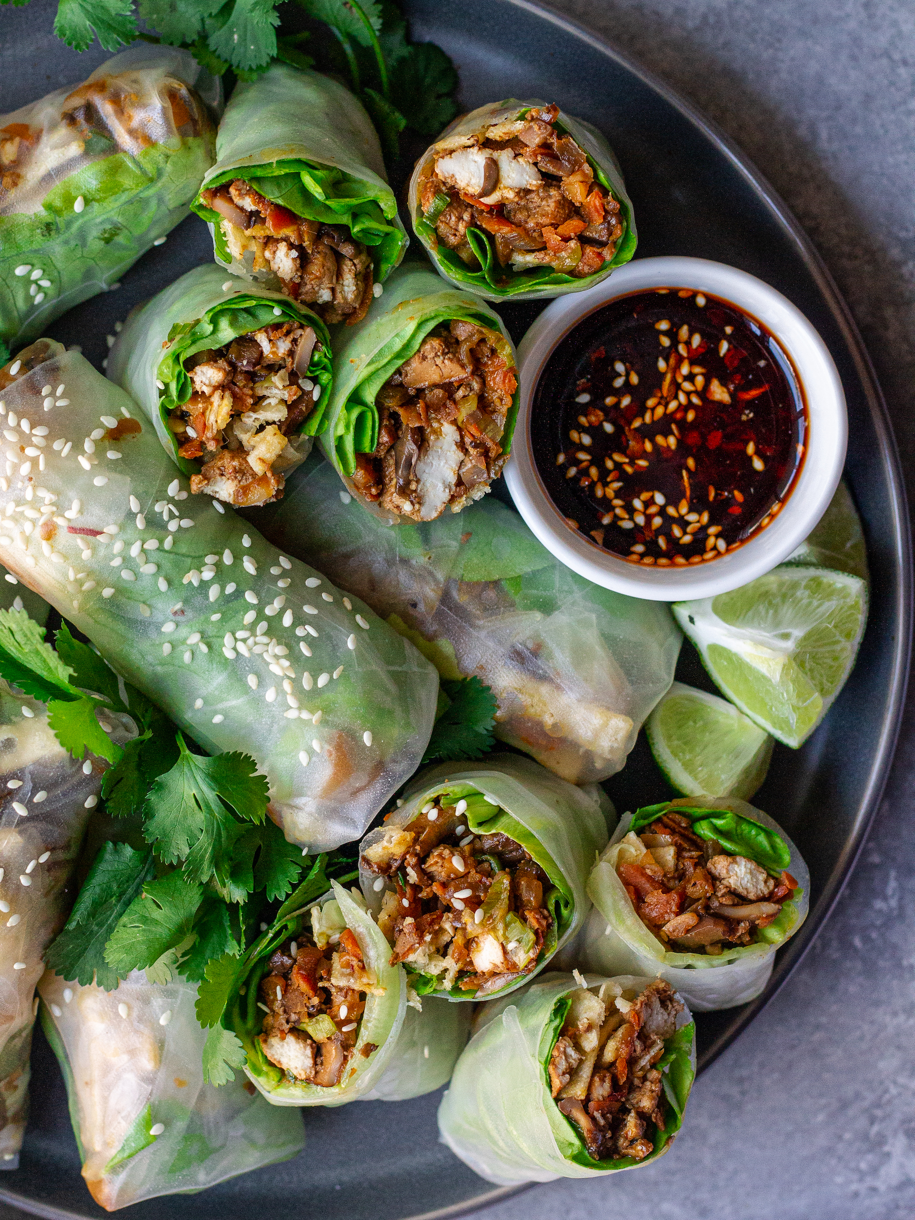 How to make rice paper rolls