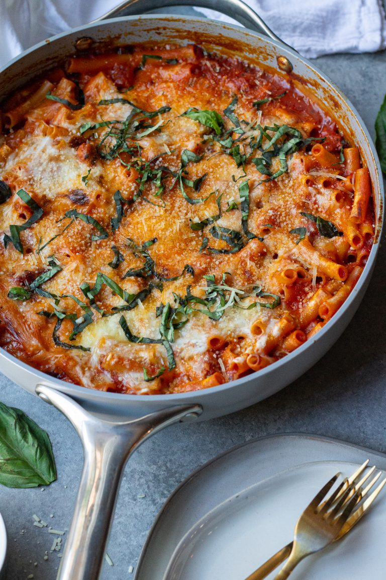 Skillet Baked Ziti - Eat Figs, Not Pigs