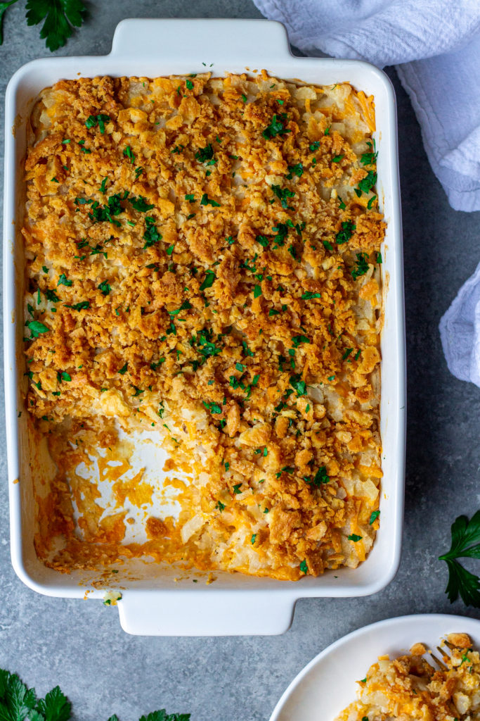 Cheesy Vegan Potato Casserole - Eat Figs, Not Pigs